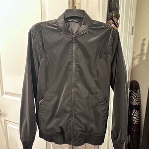 Men's Black Bomber Jacket